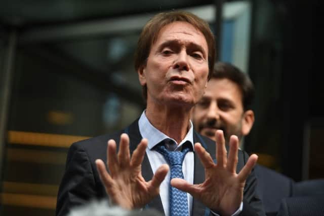 Sir Cliff Richard sued the BBC over coverage of a raid on his home