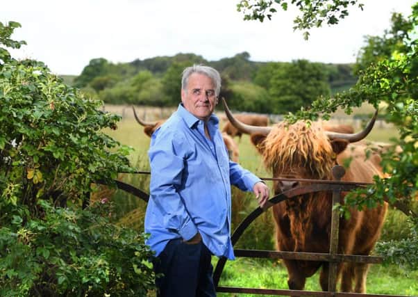 Alf Gordon in the grounds of his Ayrshire home. He admits his success has been at the cost of sacrifices in his personal life. Picture: John Devlin
