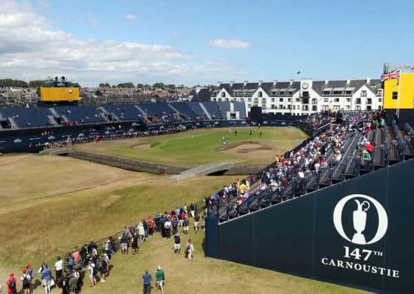 Carnoustie club captain Bill Thompson believes the Open Championship has outgrown the Angus town. Picture: David Davies/PA Wire