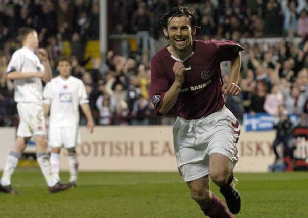 Paul Hartley would go on to become a Hearts hero. Picture: Kenny Smith