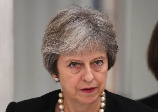 Theresa May told MPs it was an error. Picture: AFP/Getty Images