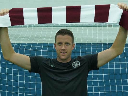 Irish goalkeeper Colin Doyle has signed a two-year deal with Hearts. Pic: Heart of Midlothian FC