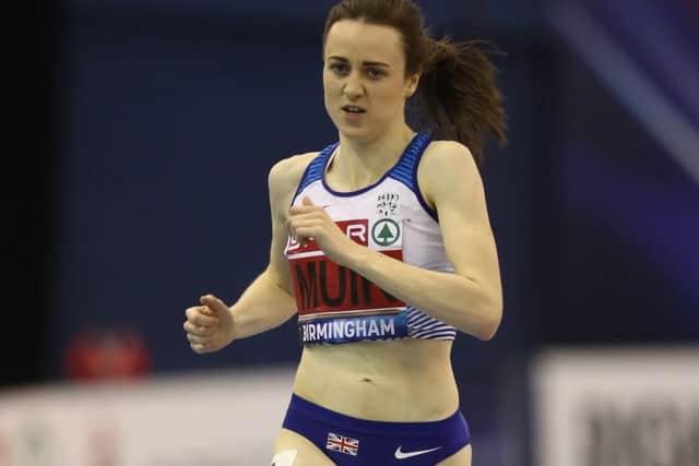 Laura Muir is aiming to break the long-standing British mile record. Picture: Michael Steele/Getty Images