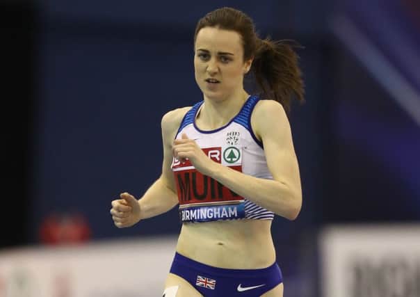 Laura Muir is aiming to break the long-standing British mile record. Picture: Michael Steele/Getty Images