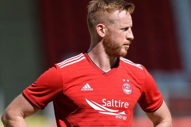 Adam Rooney is leaving Aberdeen after scoring 88 goals in 197 games. Picture: Mark Runnacles/Getty Images