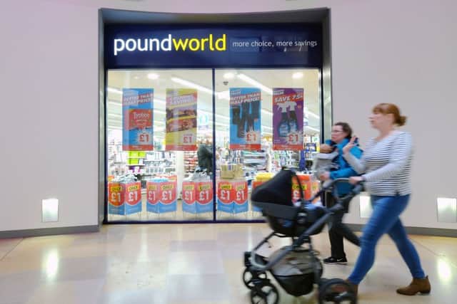Poundworld will disappear from the high street next month. Picture: Jane Barlow/PA Wire