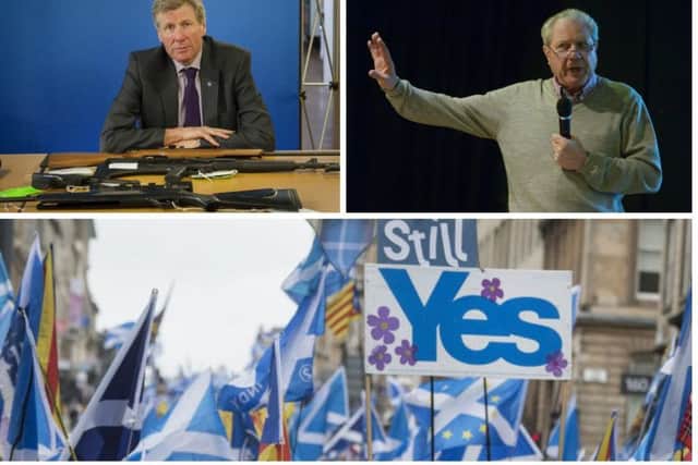 In a letter to The Scotsman, Jim Sillars (right) responds to Kenny MacAskill's (left) and says a second EU referendum is risky for the Scottish independence movement.
