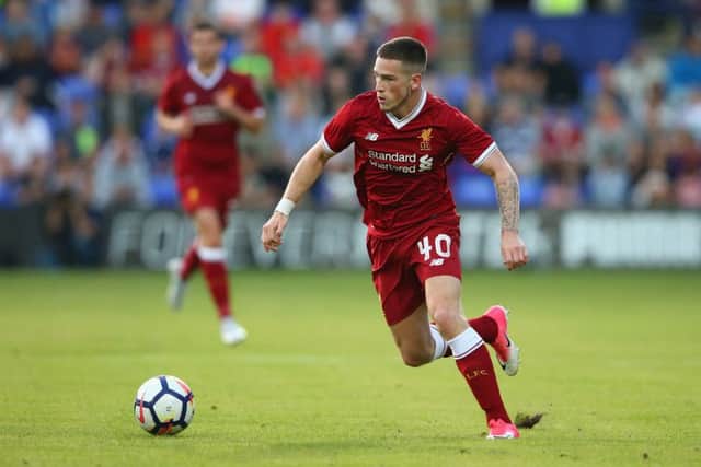 Liverpool's young winger Ryan Kent is wanted by Rangers. Picture: Getty