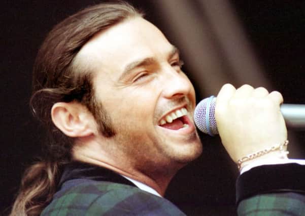Singer Marti Pellow attracted the lion's share of media attention. Picture: Allan Milligan