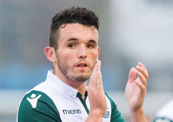 David Gray regards John McGinn as 'one of the best young players in Scotland'. Picture: SNS.