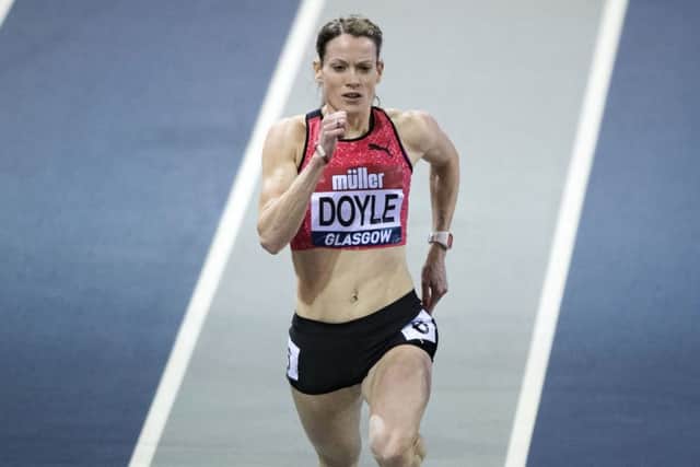 Eilidh Doyle faces a tough return to competition with Dalilah Muhammad and Janieve Russell also in the 400m hurdles line-up. Picture: Bill Murray/SNS