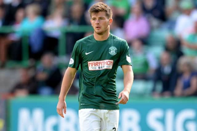 Matty Kennedy while on loan at Hibs. Pic: SNS