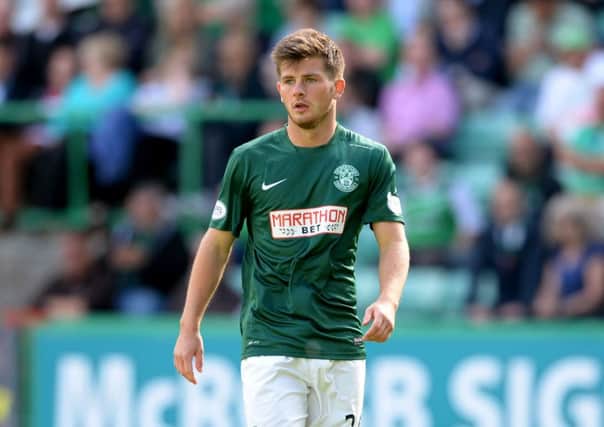 Matty Kennedy while on loan at Hibs. Pic: SNS
