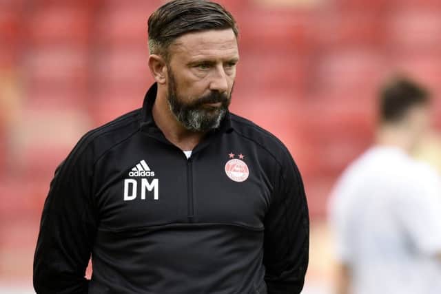 Aberdeen manager Derek McInnes. Pic: SNS/Rob Casey