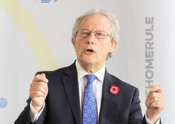 Henry McLeish has called on the First Minister, Nicola Sturgeon, and the SFA to show ambition. Picture: SNS