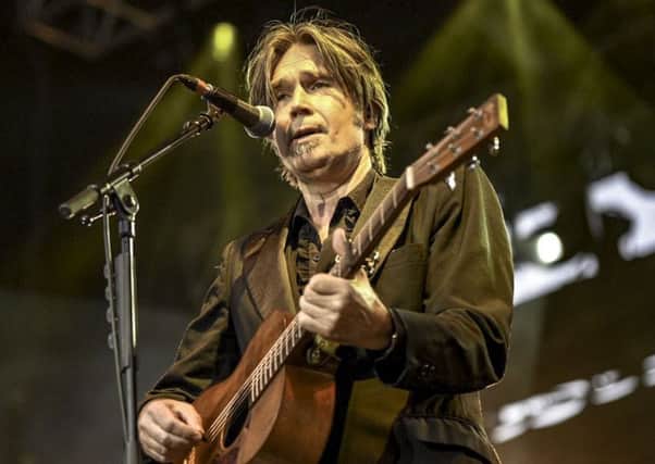 Justin Currie of Del Amitri performing at Edinburgh Castle PIC: Calum Buchan Photography