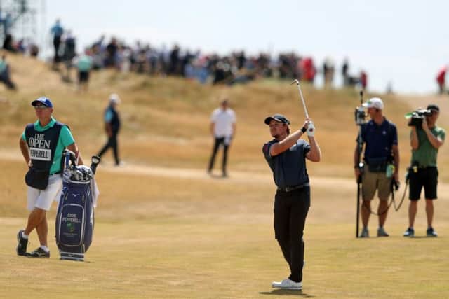 England's Eddie Pepperell during day four of the Open at Carnoustie. Picture: David Davies/PA Wire