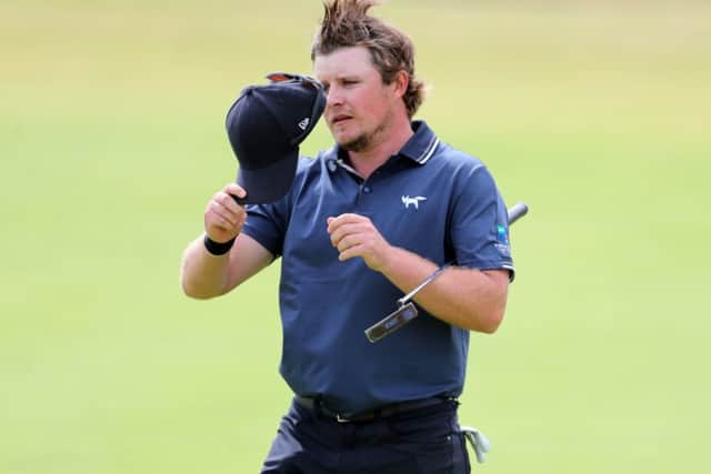 Eddie Pepperell admitted he was hungover during the fourth round. Picture: Richard Sellers/PA Wire
