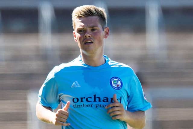 Forfar's Thomas Reilly scored the decisive penalty in the shootout. Picture: Ross Parker/SNS