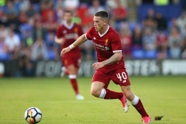 Ryan Kent in action for Liverpool. Picture: Alex Livesey/Getty