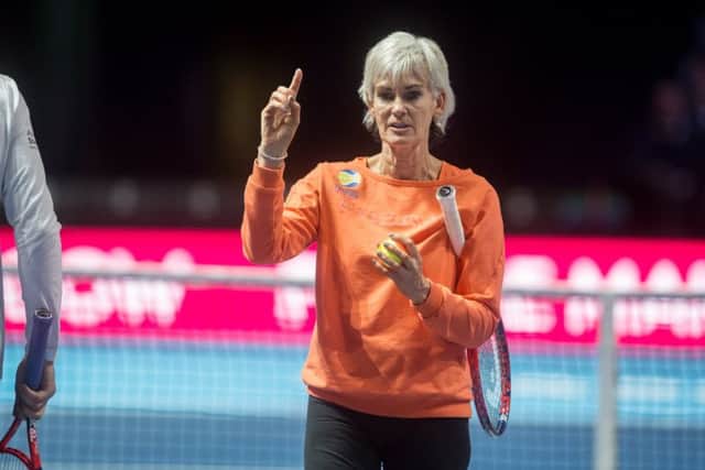 Judy Murray is one of the famous faces attending the Summit. Picture: John Devlin