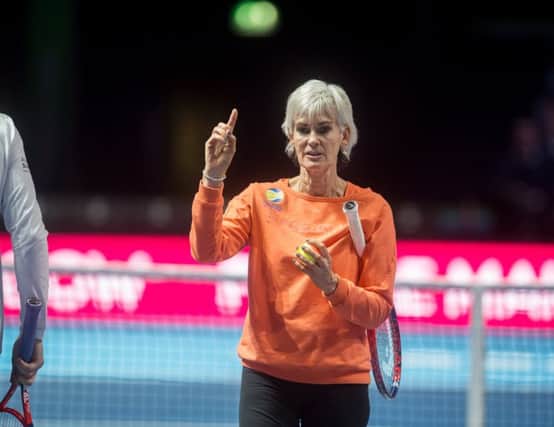 Judy Murray is one of the famous faces attending the Summit. Picture: John Devlin