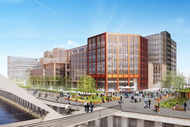 The deal to purchase around 470,000 sq. ft. of prime Grade A office space will create space for around 2,500 additional jobs, almost doubling Barclays current workforce in Scotland. Picture: contributed