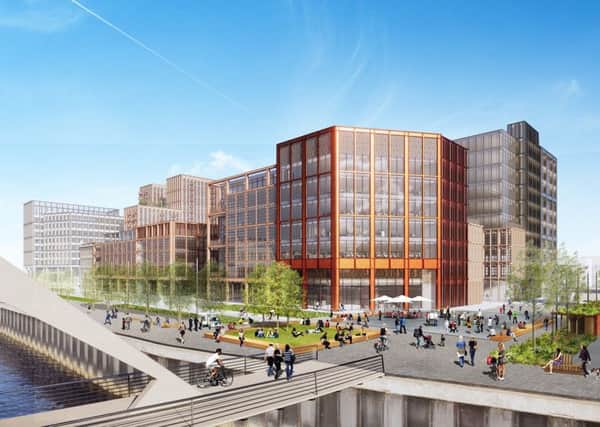 The deal to purchase around 470,000 sq. ft. of prime Grade A office space will create space for around 2,500 additional jobs, almost doubling Barclays current workforce in Scotland. Picture: contributed