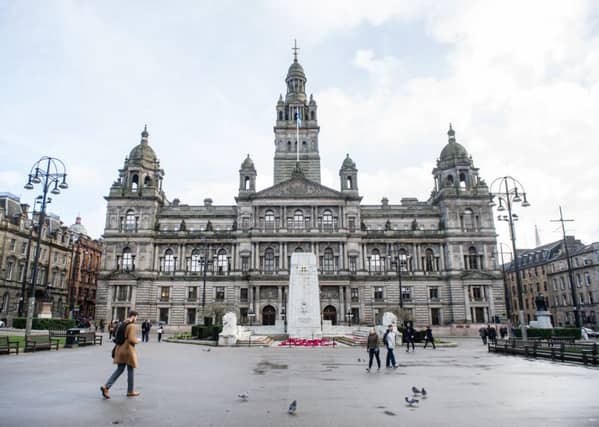 George Square in Glasgow. Picture: John Devlin