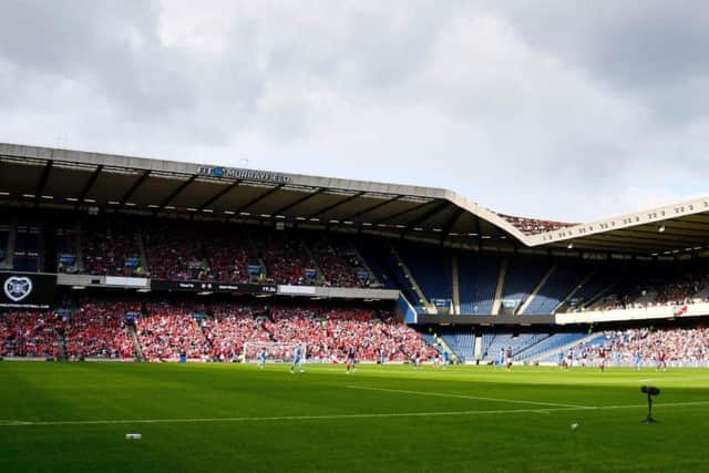 Hearts played games at Murrayfield last season. Picture: SNS