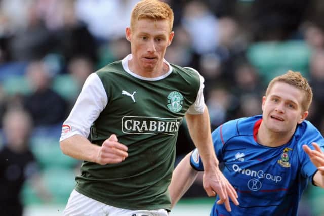 Eoin Doyle played at Easter Road for 18 months during Pat Fenlon's reign. Picture: Jane Barlow