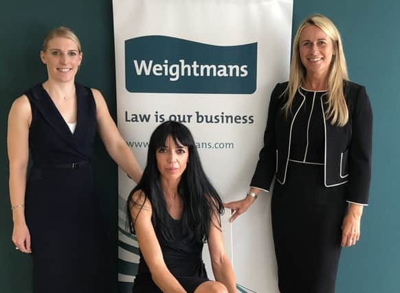 (L to R) Claire Thornber, Nicola Gonnella and Claire McCracken are the latest arrivals at the firm. Picture: Contributed