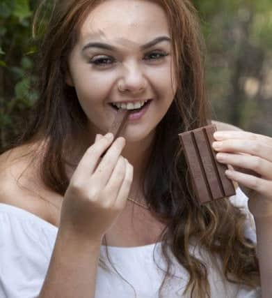 4 finger kitkat for court ruling story - Shannon Morrison, 16