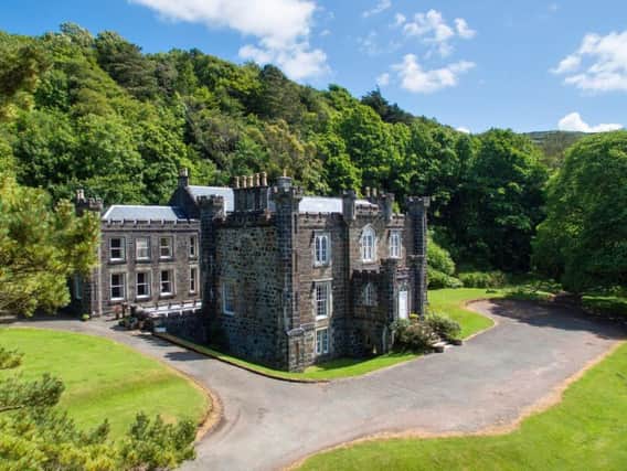The castle is on the market for offers over 695,000.
