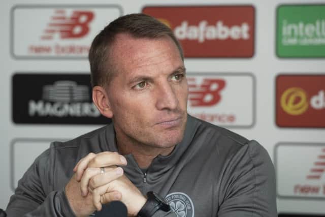 Brendan Rodgers has hinted that he has little to no involvement in Celtic's transfer business. Picture: SNS Group