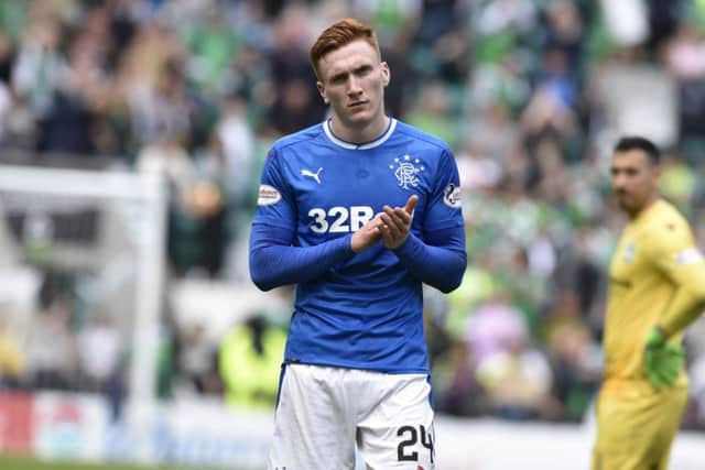 David Bates signed for Hamburg in the summer. Picture: SNS