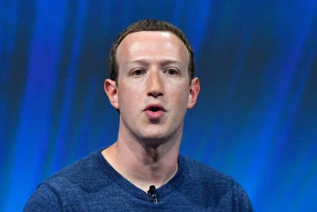 Facebook's CEO Mark Zuckerberg . Picture: Getty