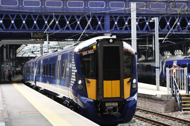 The class 385 trains will become the backbone of the ScotRail fleet. Picture: John Devlin