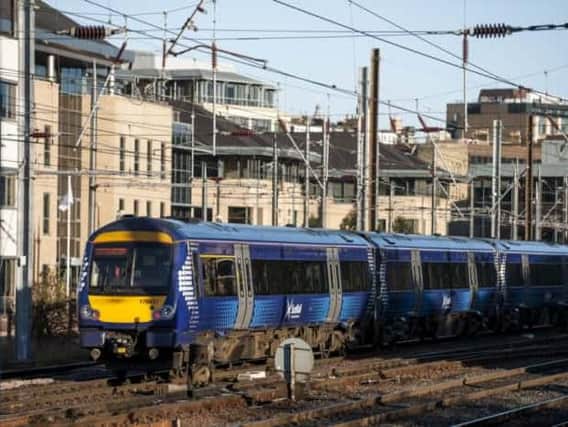 High temperatures have forced trains to slow down. Picture: The Scotsman