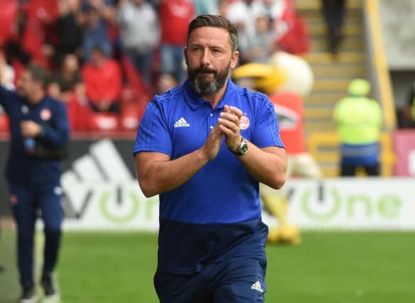 Aberdeen manager Derek McInnes. Picture: SNS