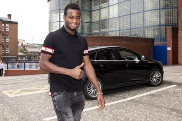 Lassana Coulibaly has become an instant hit at Rangers. Picture: SNS/Ross MacDonald