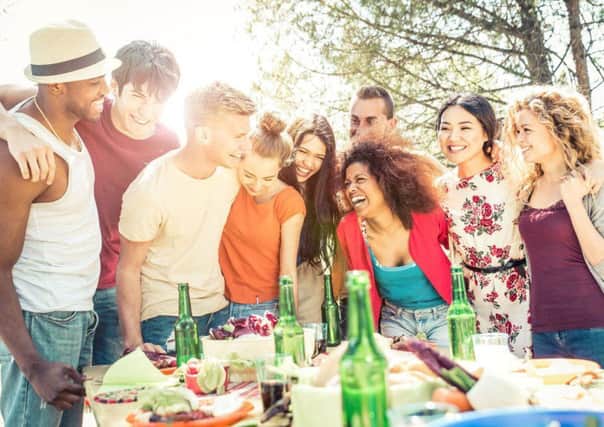 People in Scotland wanted to spend more time with friends. Picture: PA