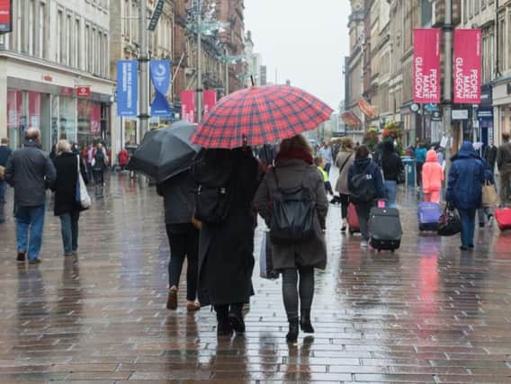 Glasgow may have seen the last of the sunshine for a while (Photo: Shutterstock)