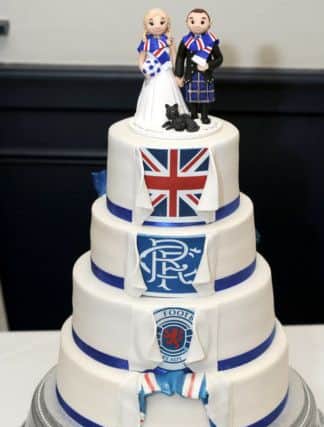 The cake. Picture; Centre Press