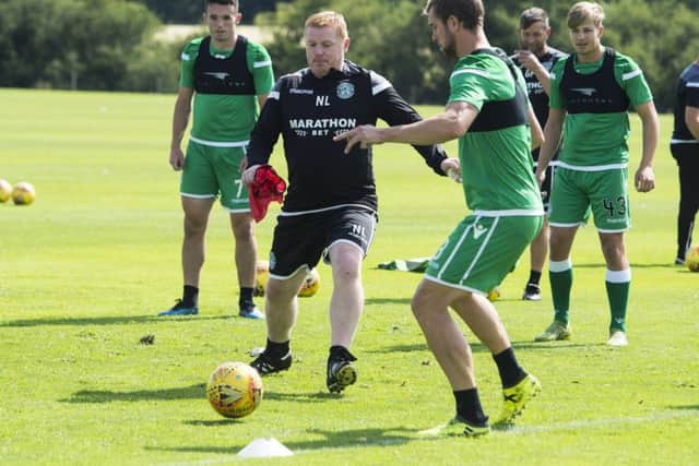 Neil Lennon was happy with his team's performance last night but knows he needs to strengthen his squad. Picture: SNS Group
