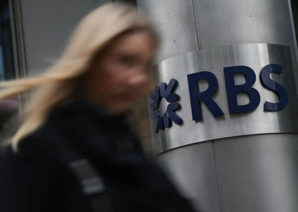 With the US fine out of the way, investors are now turning their attention to the resumption of dividends from RBS. Picture: Daniel Leal-Olivas/AFP/Getty Images