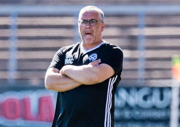 Ayr United manager Ian McCall. Picture: Ross Parker/SNS