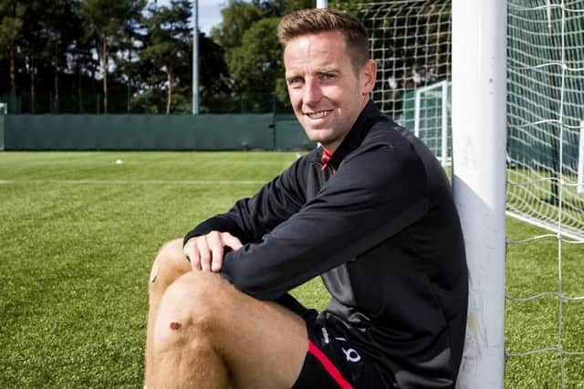 Hearts' Steven McLean is relaxed ahead of the game against Inverness. Picture: Bruce White/SNS