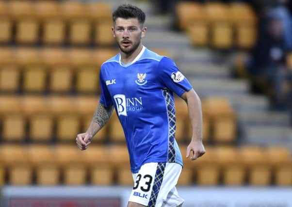 Matty Kennedy scored his first goal for St Johnstone. Pic: SNS/Rob Casey