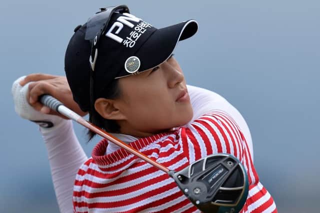 Amy Yang of Korea during the Aberdeen Ladies Scottish Open at Gullane. Pic: Mark Runnacles/Getty Images